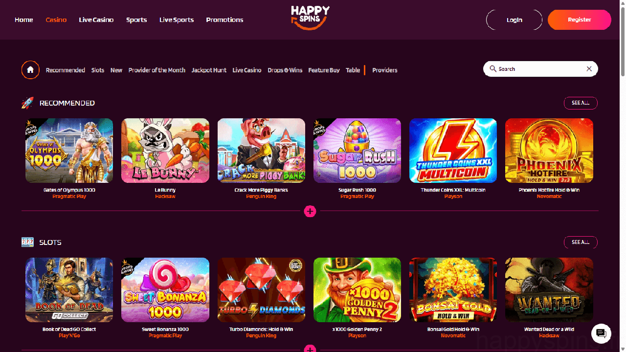 Happyspins Casino Casino